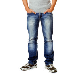 Indian Terrain light blue regular washed jeans