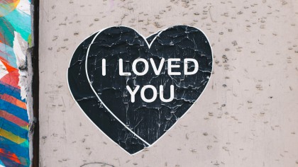 I loved You – Street wall artwork #1