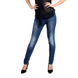 Missy navy low rise skinny fit jeans