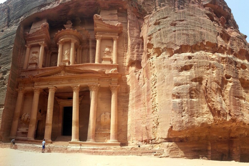 Petra - A famous archaeological site in 
